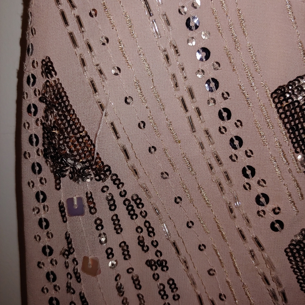 Express Aztec Sequin Tank - Picture 4 of 5